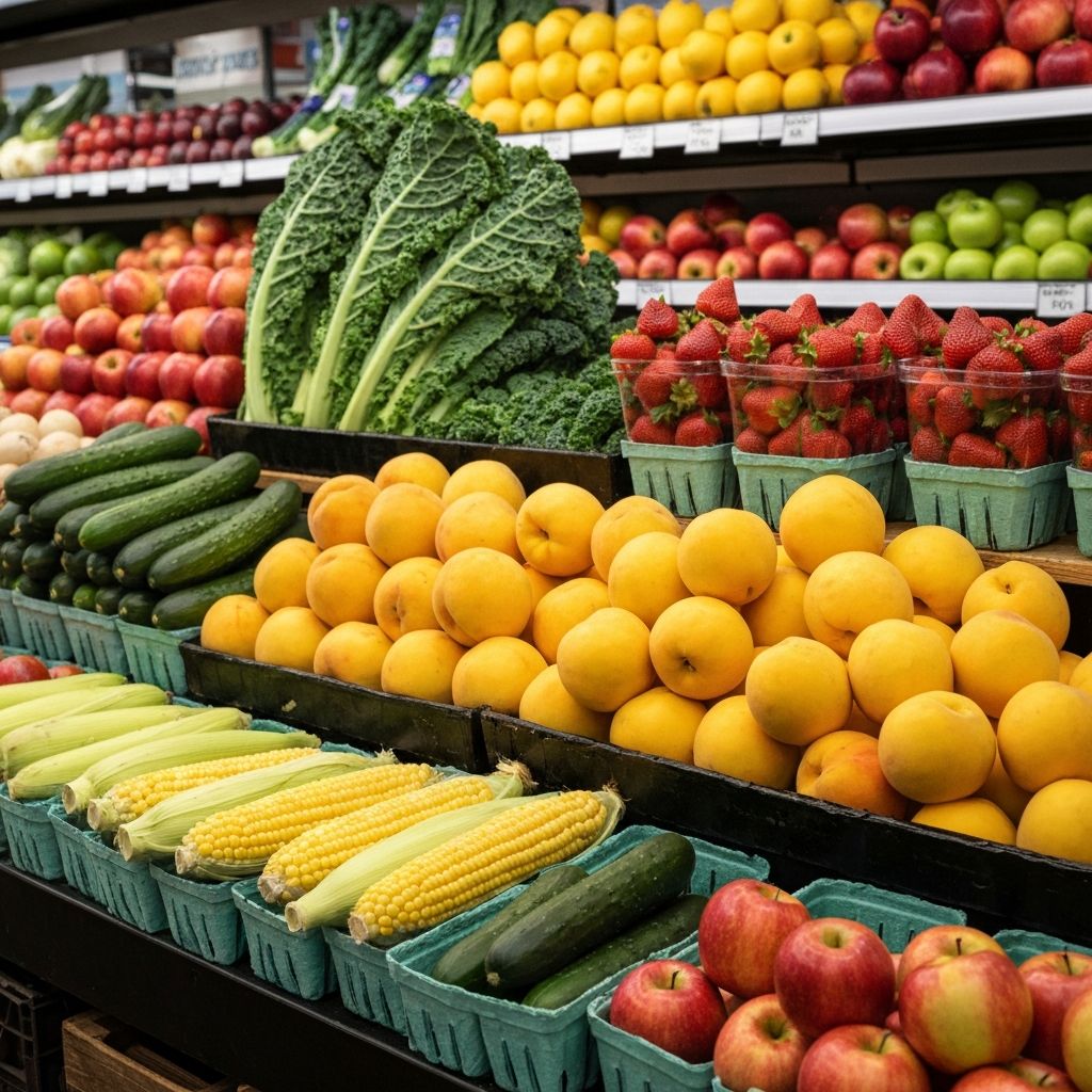 Verfügbarkeit von Lebensmitteln